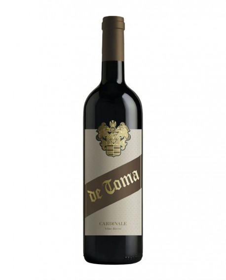 Cardinale - vino rosso 0,75 lt - Scanzorosciate dal 1894 - Cantina De Toma Wine