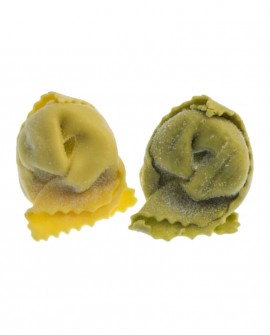 Agnolotti con Ricotta e Spinaci - pasta fresca fatta a mano - in ATM vaschetta 250g - Pastai in Brianza