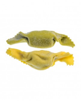 Caramelline con Ricotta e Spinaci - pasta fresca fatta a mano - in ATM vaschetta 250g - Pastai in Brianza