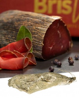 Bresaola di Fassona Piemontese Valchiavenna artigianale - sottovuoto intera 4kg - stagionatura 40gg - Brisval Bresaole Carni pre